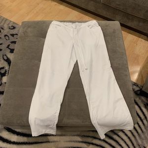 Grey anatomy white scrub pants